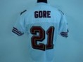 San Francisco 49ers--Reebok on-field player jersey--Frank Gore